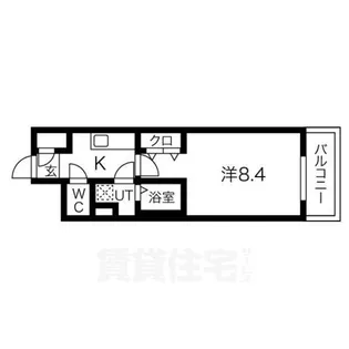 メイクス上前津4【2階】の間取り