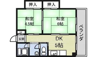 光菱ビル【6階】の間取り