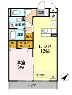 サンセッテ21【1階】の間取り