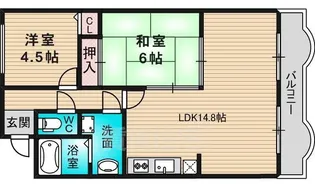 プリムローズ【2階】の間取り