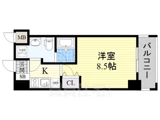 ASレジデンス上前津【2階】の間取り