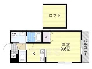 ビエノス下田【2階】の間取り