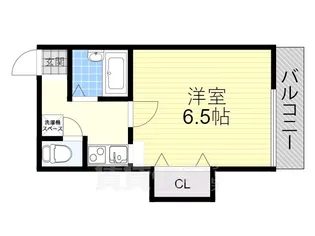 マンションJY館【3階】の間取り