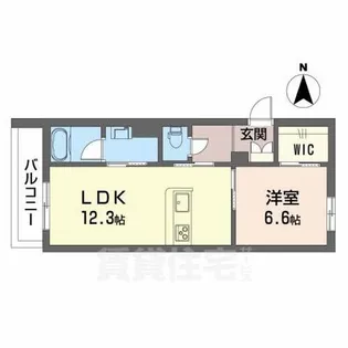 ザ・プレミアムステージア【2階】の間取り