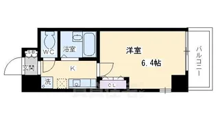CASA VERDE寺町二条(カーサヴェルデ)【5階】の間取り