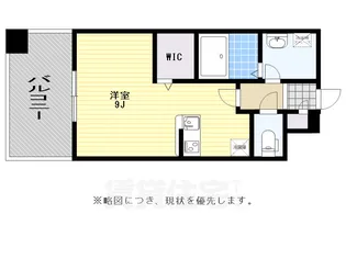 トラストレジデンス博多駅南【8階】の間取り