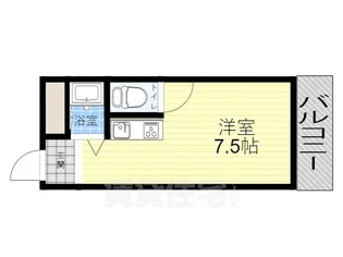 SENSE TONDABAYASHI【1階】の間取り