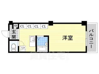 フェアエスト岡町【2階】の間取り
