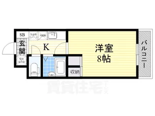 ISM 泉【2階】の間取り