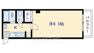 ナベル錦【2階】の間取り