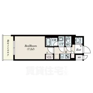 エス キュート 丸の内【3階】の間取り