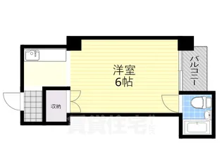 エルベコート関目【2階】の間取り