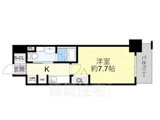 URBANLINK森小路駅前【11階】の間取り