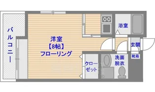 エステートモア今泉【9階】の間取り