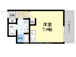 パラーダ立花【3階】の間取り
