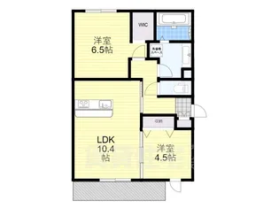 フルリール【3階】の間取り