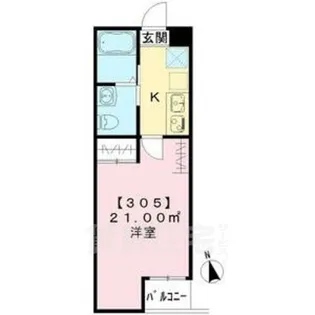 Kamo River清水五条【3階】の間取り