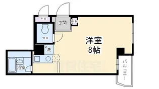 プラネシア京都 旧:スバル星の子【3階】の間取り