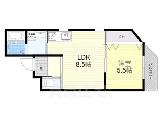 グレートヒルズ7番館【2階】の間取り