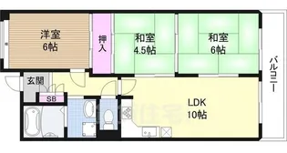 第5スエヒロハイツ【3階】の間取り