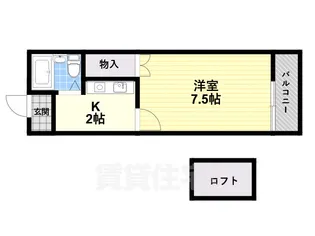 MILKYWAY【1階】の間取り