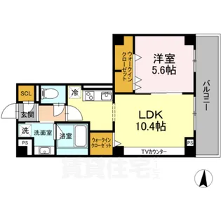 淳彩庵【4階】の間取り