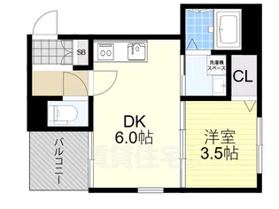 casa danza【1階】の間取り