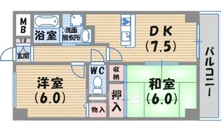 ルミエール【2階】の間取り