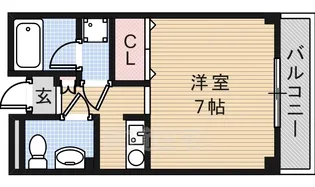 アビタ細川総持寺【5階】の間取り