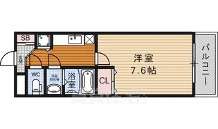 シェルブール西院【3階】の間取り