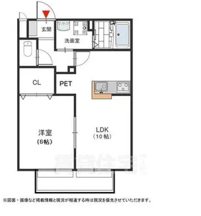 プランドール神楽【2階】の間取り