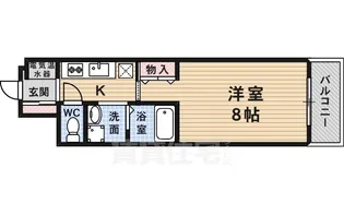 グッドヒル伏見【3階】の間取り