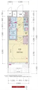 プレサンス大須観音フィエスタ【10階】の間取り