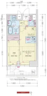 プレサンス大須観音フィエスタ【14階】の間取り