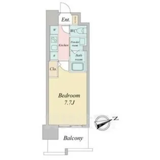 エルブ浄心【4階】の間取り
