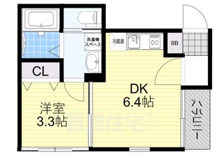 IBUSOLAS【1階】の間取り