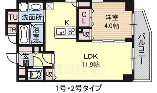 Porlato Sakai【4階】の間取り