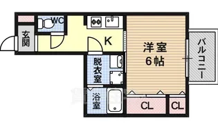 パークサイド渋川A棟【2階】の間取り