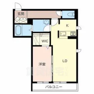 ネオ香ヶ丘【1階】の間取り