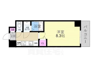 1Kの間取り画像