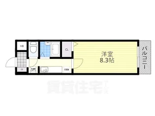 クレストコート【3階】の間取り