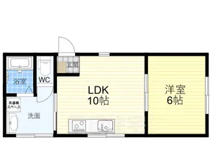 加藤マンション【1階】の間取り