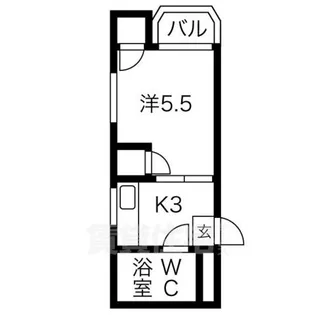 西三宝ビル【1階】の間取り