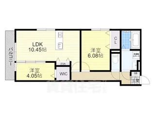 LuzLazo Esy (ルースラソ エシィ)【2階】の間取り