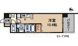 ALIVIO【10階】の間取り