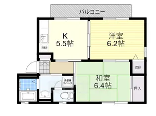 ジョイコートA【2階】の間取り