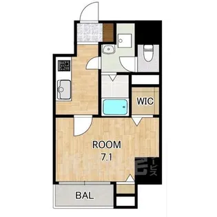 マリーベル栄 【6階】の間取り