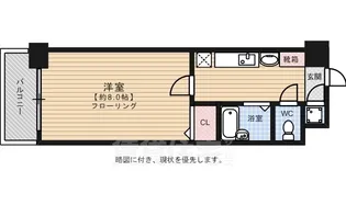 福岡県福岡市中央区赤坂1丁目【マンション】の間取り