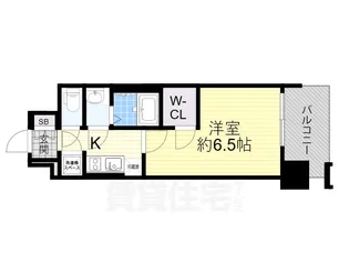 ファーストフィオーレ塚本リベルテ(旧レジュールアッシュ塚本リベルテ)【2階】の間取り