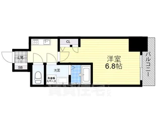 レーヴメゾン尼崎昭和通【5階】の間取り